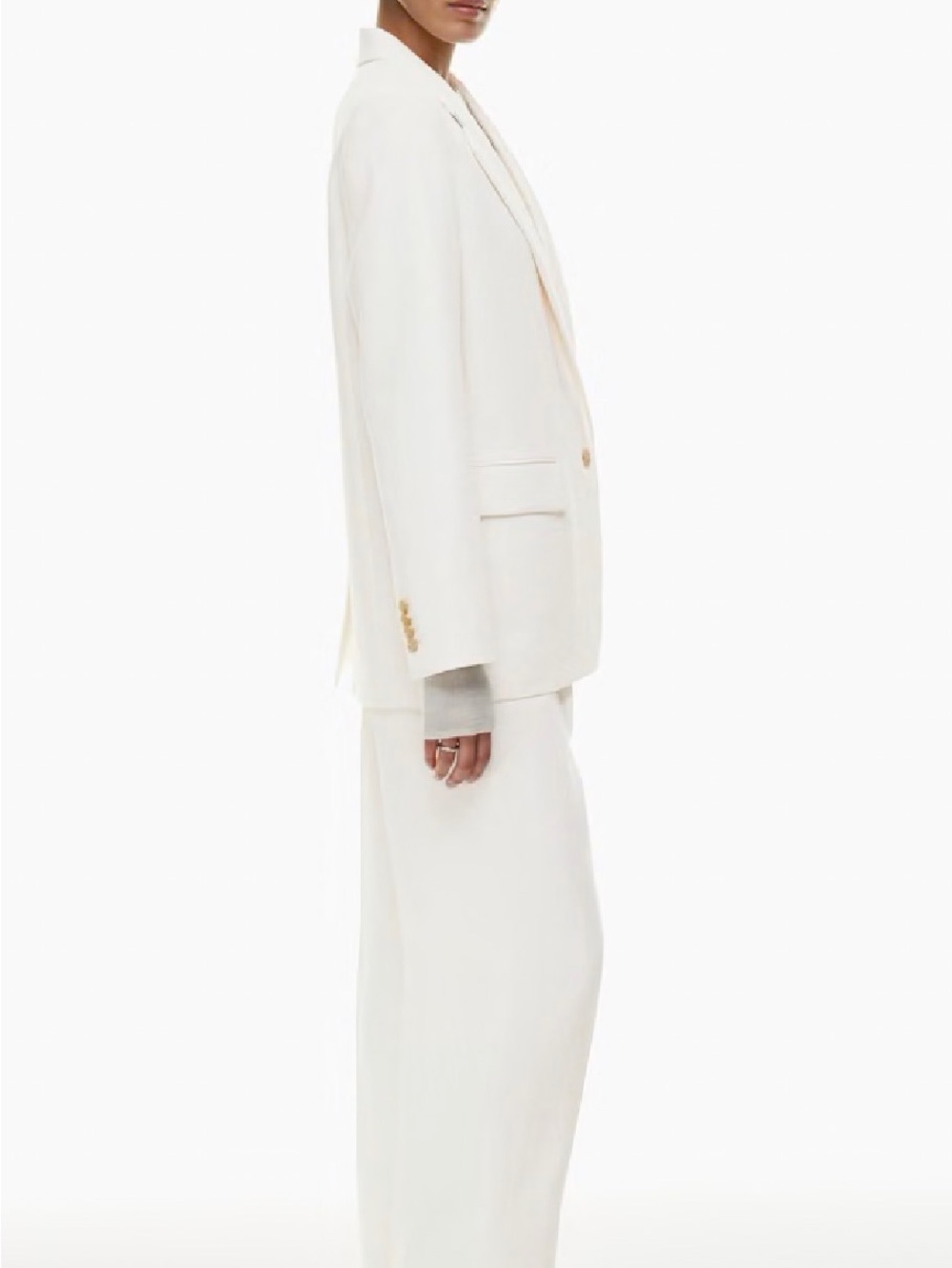 Aritzia Wilfred Generation Blazer Sz M gently used - Picture 2 of 13